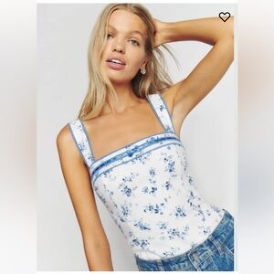 Reformation | Eloise Linen Top